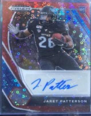 Jaret Patterson [Red Circles Prizm] #DPA-JAR