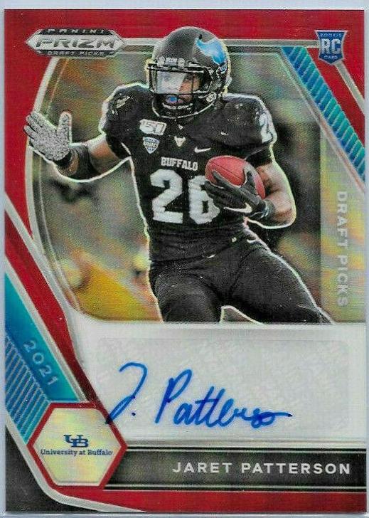 Jaret Patterson [Red Prizm] #DPA-JAR