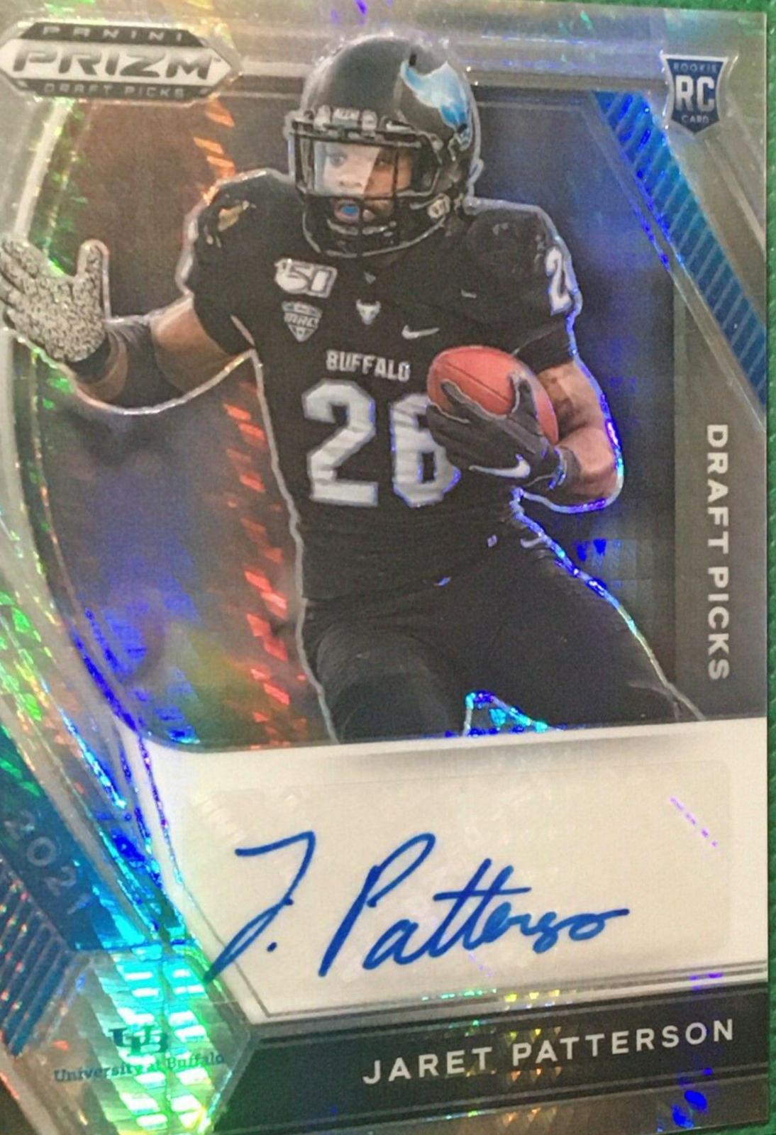 Jaret Patterson [Silver Prizm] #DPA-JAR