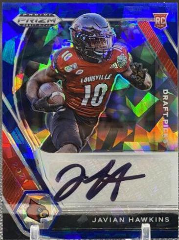 Javian Hawkins [Blue Ice Prizm] #DPA-JAH