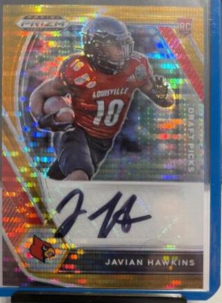 Javian Hawkins [Orange Pulsar Prizm] #DPA-JAH