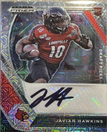 Javian Hawkins [Red Circles Prizm] #DPA-JAH