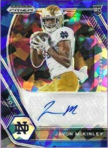 Javon McKinley [Blue Ice Prizm] #DPA-JAV