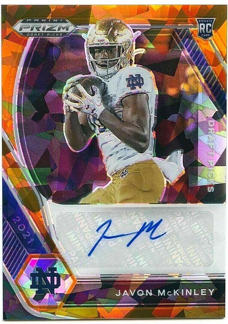 Javon McKinley [Orange Ice Prizm] #DPA-JAV