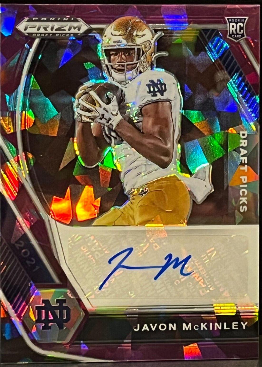 Javon McKinley [Purple Ice Prizm] #DPA-JAV