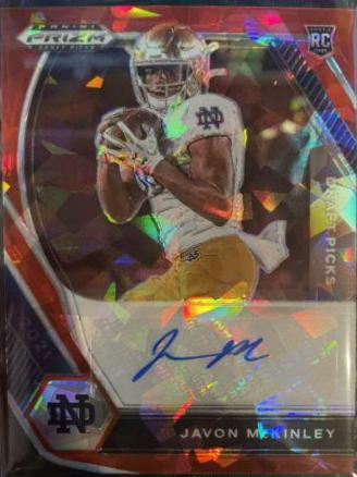 Javon McKinley [Red Ice Prizm] #DPA-JAV