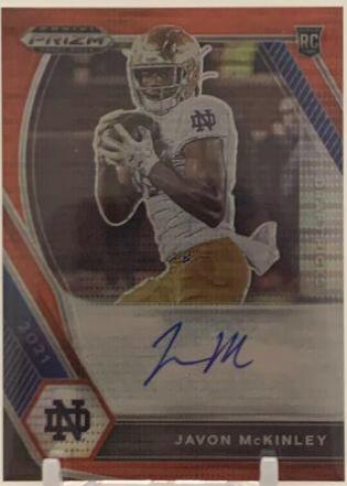 Javon McKinley [Red Pulsar Prizm] #DPA-JAV