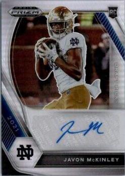 Javon McKinley [Silver Prizm] #DPA-JAV