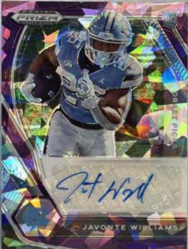 Javonte Williams [Purple Ice Prizm] #DPA-JWI