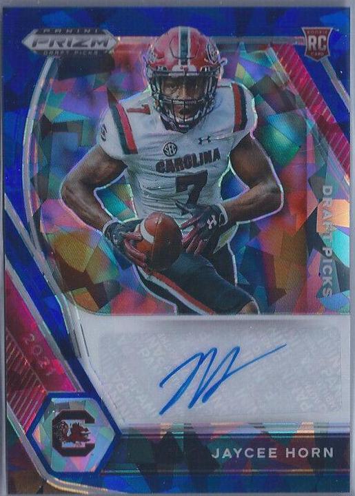 Jaycee Horn [Blue Ice Prizm] #DPA-JAY