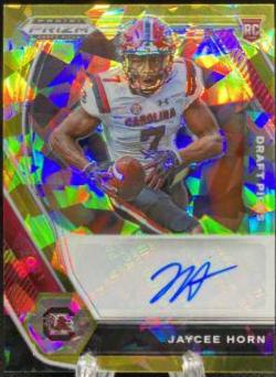 Jaycee Horn [Gold Ice Prizm] #DPA-JAY