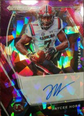 Jaycee Horn [Purple Ice Prizm] #DPA-JAY