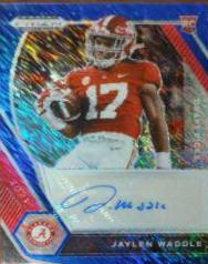 Jaylen Waddle [Blue Shimmer Prizm] #DPA-JWA