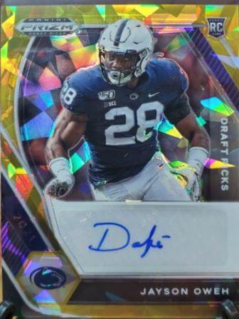 Jayson Oweh [Gold Ice Prizm] #DPA-JAY