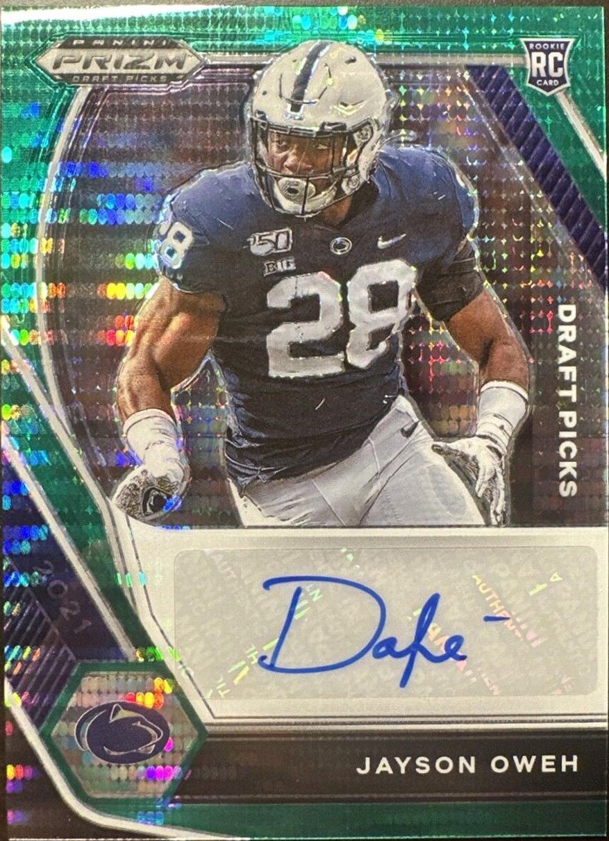Jayson Oweh [Green Pulsar Prizm] #DPA-JAY