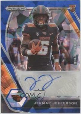Jermar Jefferson [Blue Ice Prizm] #DPA-JJE