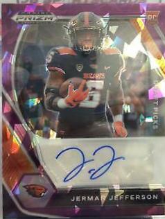Jermar Jefferson [Purple Ice Prizm] #DPA-JJE