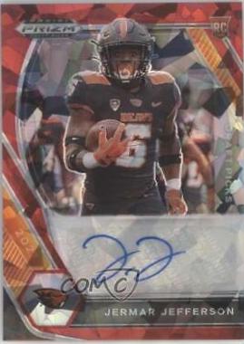 Jermar Jefferson [Red Ice Prizm] #DPA-JJE