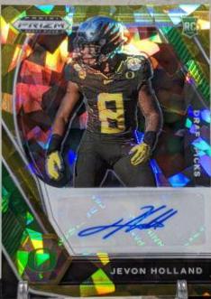 Jevon Holland [Gold Ice Prizm] #DPA-JHO