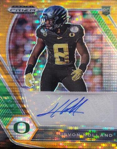Jevon Holland [Gold Prizm] #DPA-JHO
