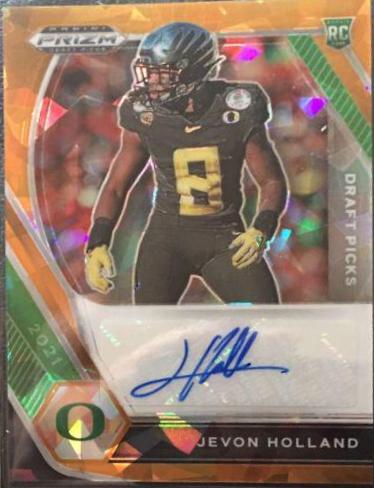 Jevon Holland [Orange Ice Prizm] #DPA-JHO