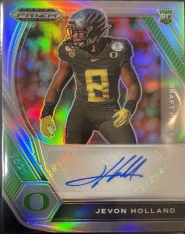 Jevon Holland [Silver Prizm] #DPA-JHO