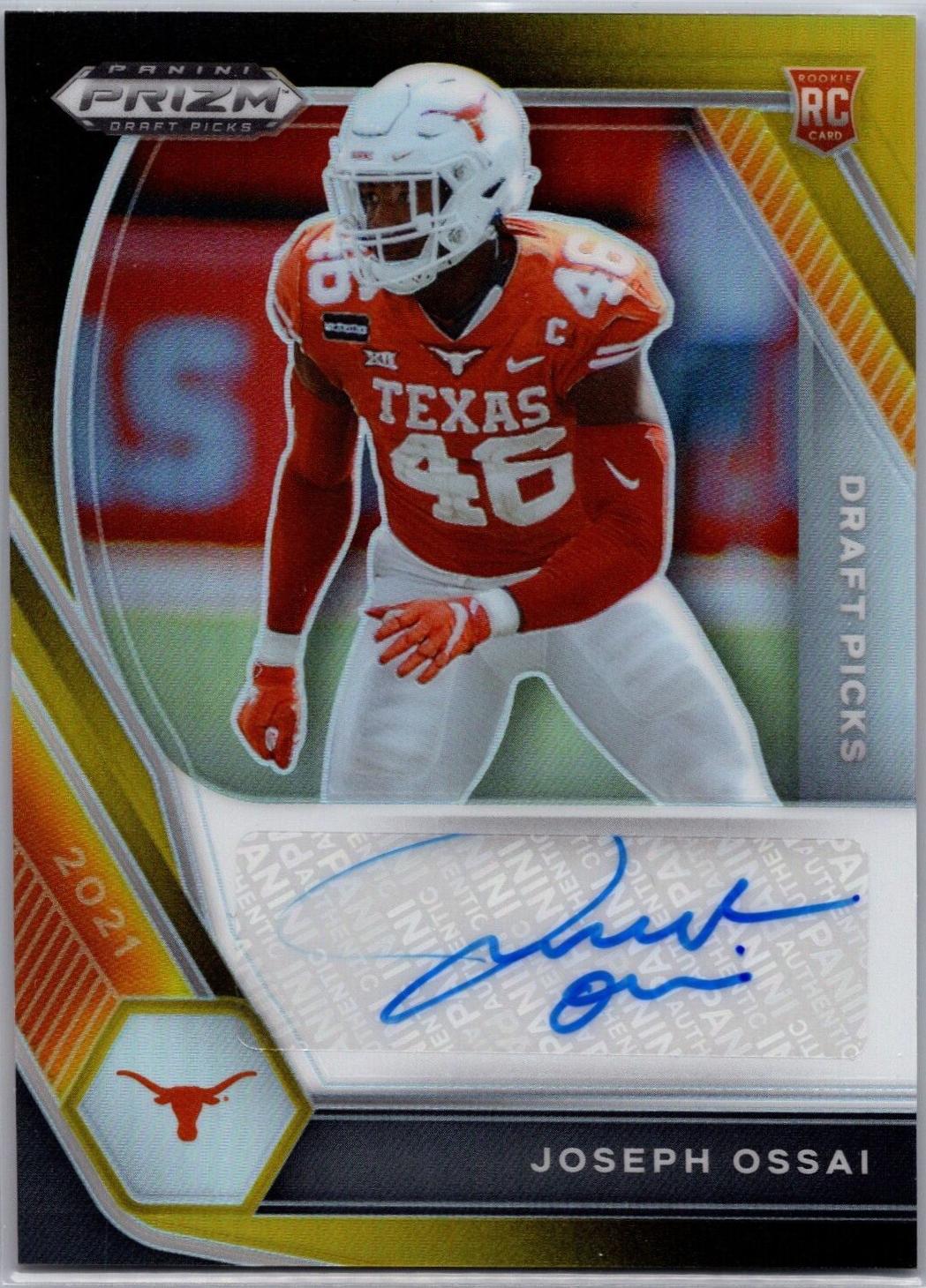 Joseph Ossai [Black Gold Prizm] #DPA-JOS
