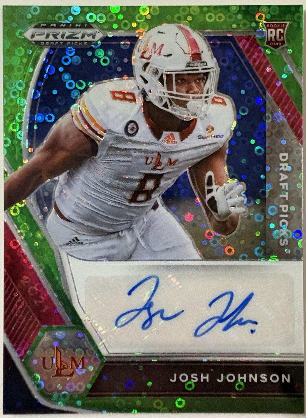 Josh Johnson [Neon Green Circles Prizm] #DPA-JJO