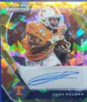 Josh Palmer [Gold Ice Prizm] #DPA-JOP