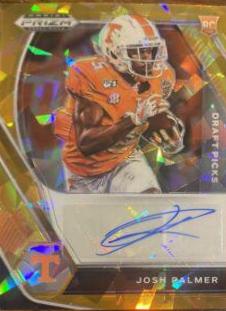 Josh Palmer [Orange Ice Prizm] #DPA-JOP