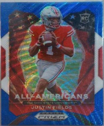 Justin Fields [Blue Prizm] #DPA-JFI