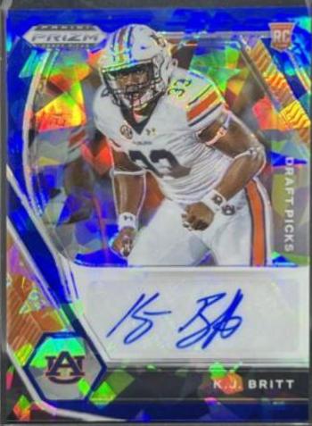 K. J. Britt [Blue Ice Prizm] #DPA-KJB