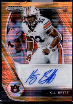 K. J. Britt [Orange Pulsar Prizm] #DPA-KJB