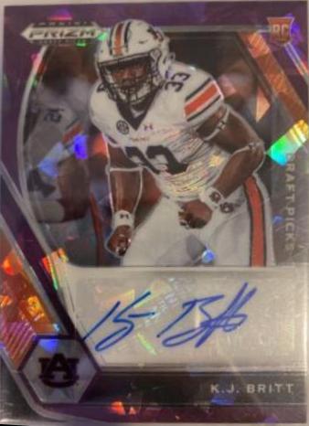 K. J. Britt [Purple Ice Prizm] #DPA-KJB
