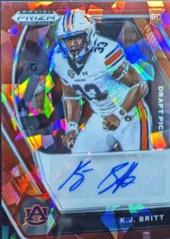 K. J. Britt [Red Ice Prizm] #DPA-KJB