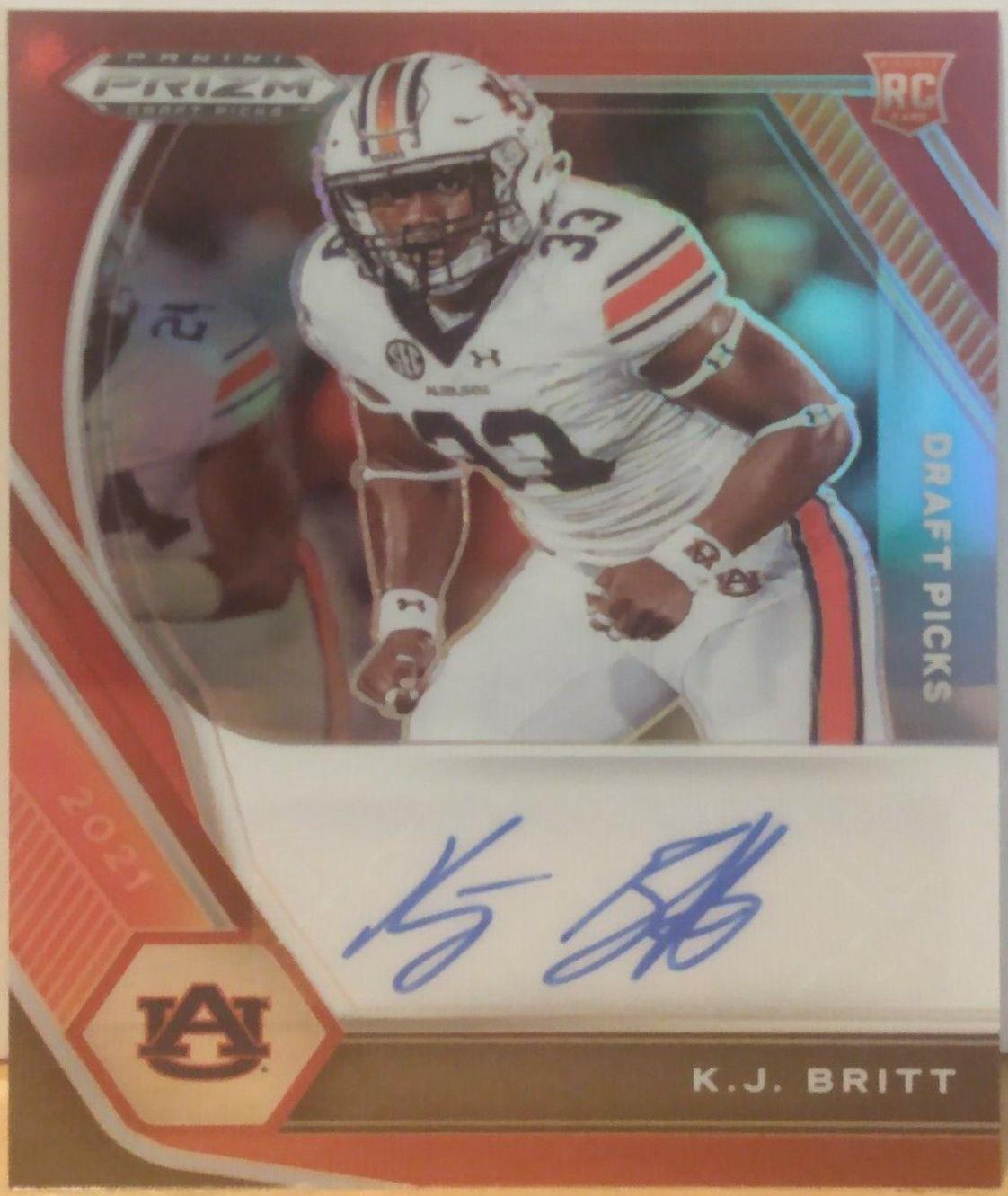 K. J. Britt [Red Prizm] #DPA-KJB