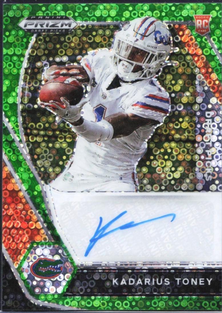 Kadarius Toney [Black Gold Prizm] #DPA-KAD