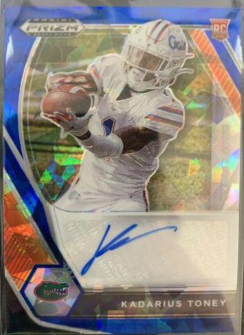 Kadarius Toney [Blue Ice Prizm] #DPA-KAD