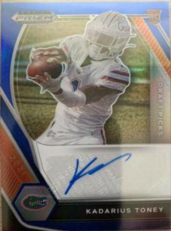 Kadarius Toney [Blue Prizm] #DPA-KAD