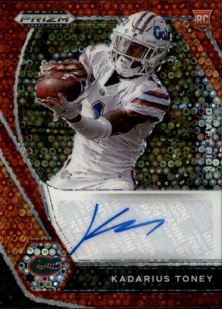 Kadarius Toney [Red Prizm] #DPA-KAD