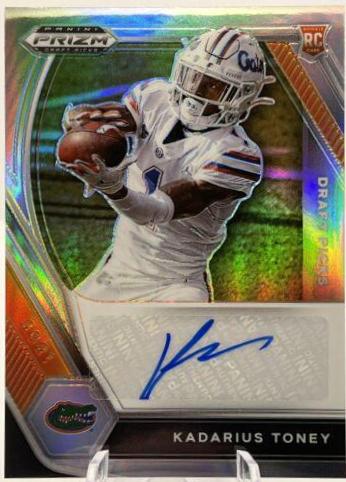 Kadarius Toney [Silver Prizm] #DPA-KAD