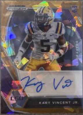 Kary Vincent Jr. [Orange Ice Prizm] #DPA-KVI
