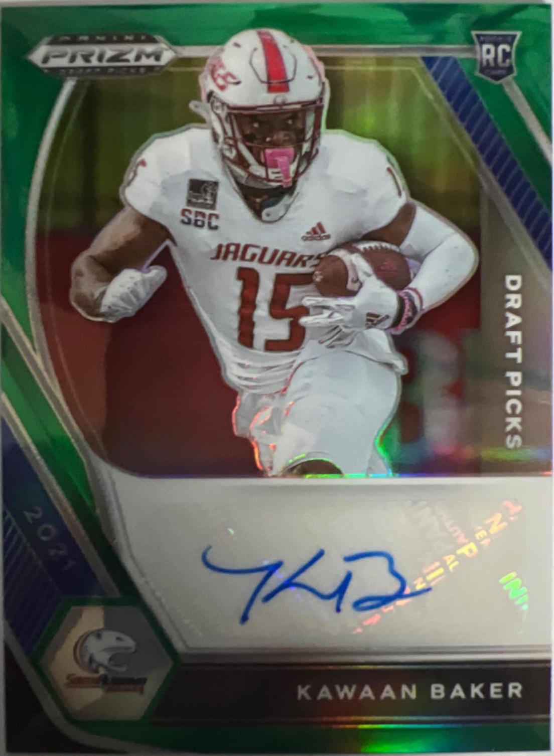Kawaan Baker [Green Prizm] #DPA-KAW