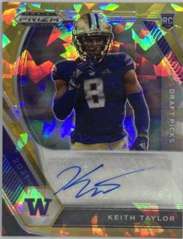 Keith Taylor [Gold Ice Prizm] #DPA-KET