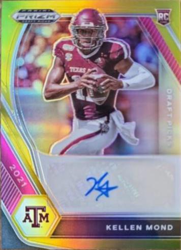 Kellen Mond [Gold Prizm] #DPA-KMO