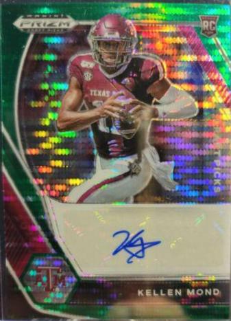 Kellen Mond [Green Pulsar Prizm] #DPA-KMO