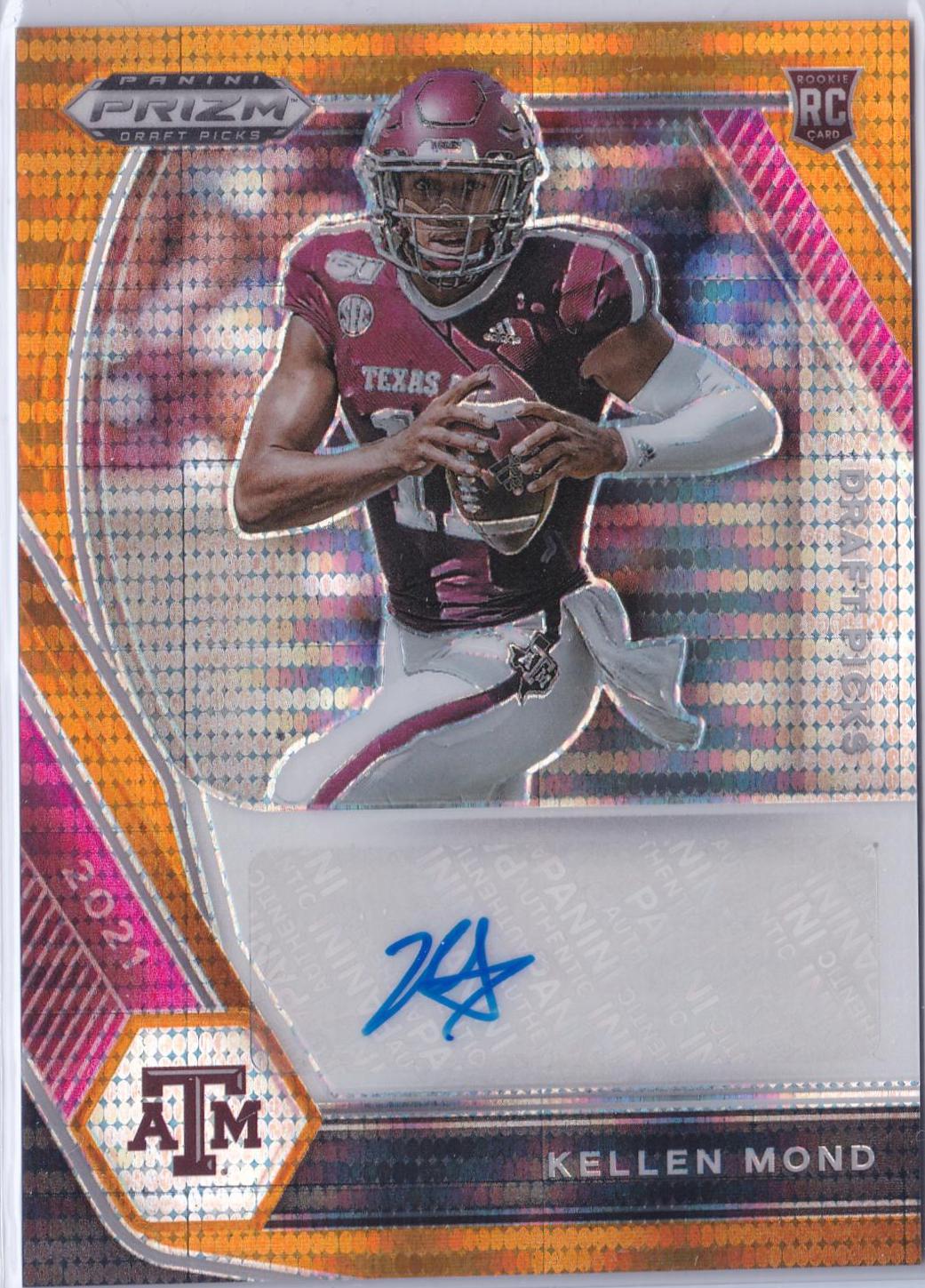 Kellen Mond [Orange Pulsar Prizm] #DPA-KMO