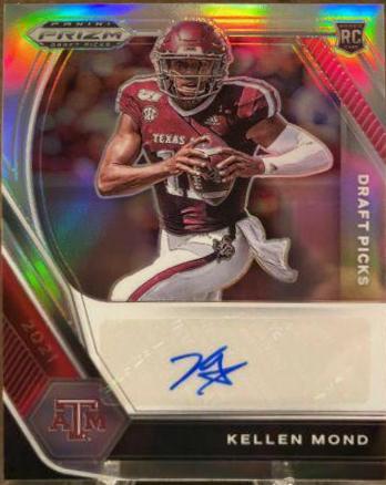 Kellen Mond [Silver Prizm] #DPA-KMO