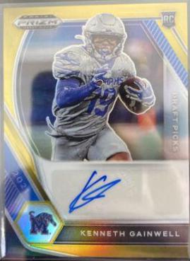 Kenneth Gainwell [Gold Prizm] #DPA-KGA