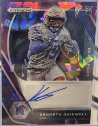 Kenneth Gainwell [Purple Ice Prizm] #DPA-KGA